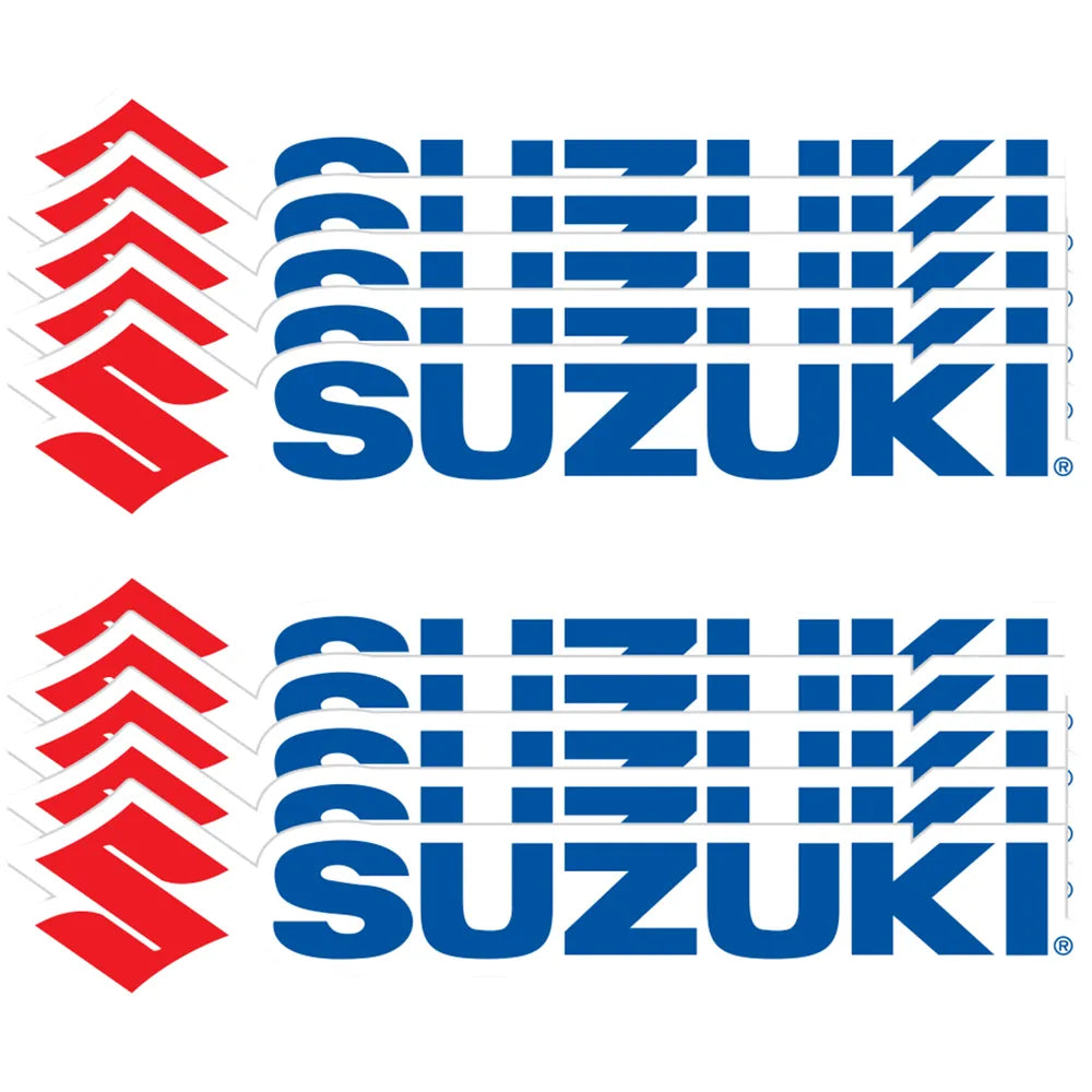 Suzuki Decal - 6" - 10 Pack