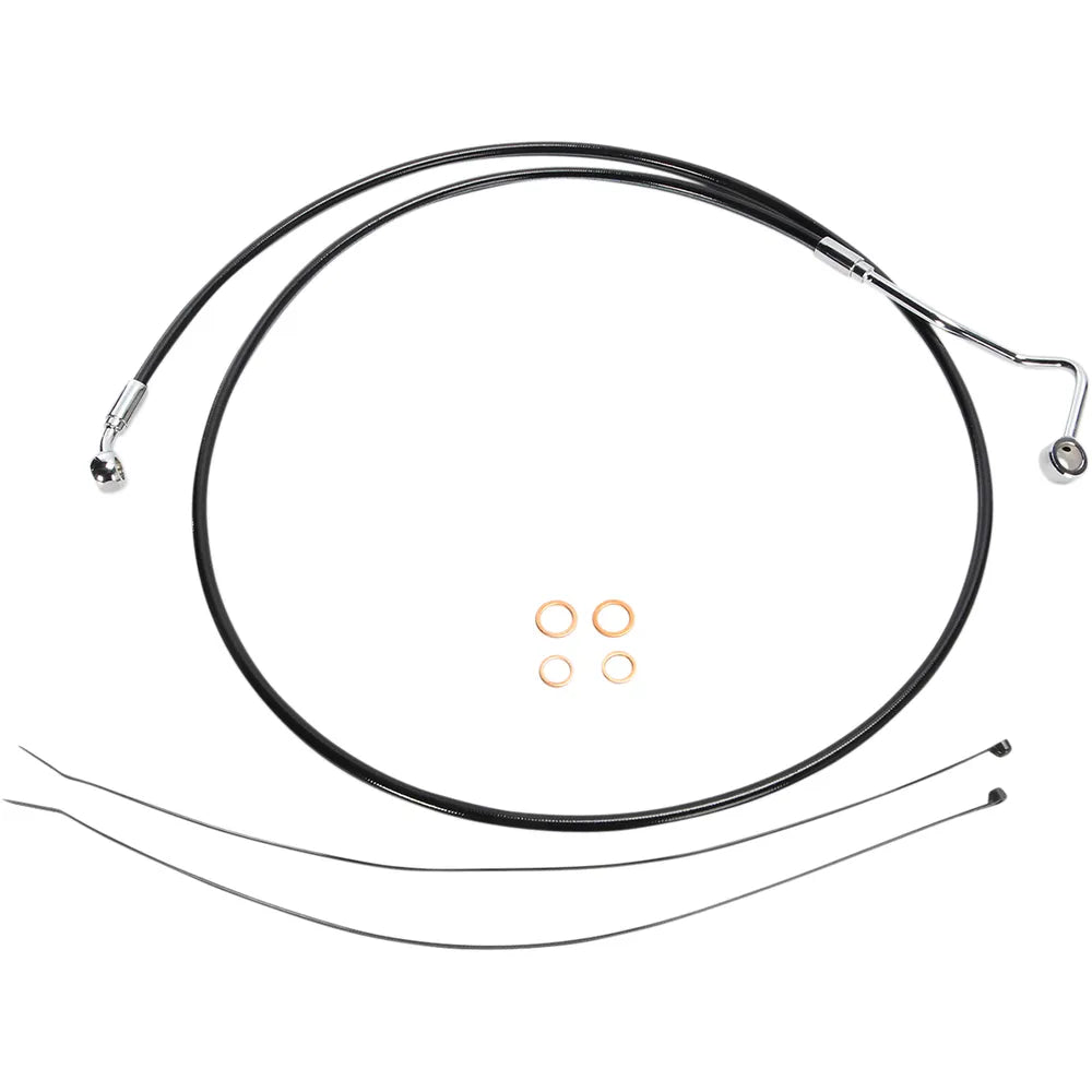 Línea de freno superior de acero inoxidable XR - Línea de freno - Superior - XR - Negro