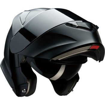 Casco Z1R modular Solaris- Flat Black - Smoke