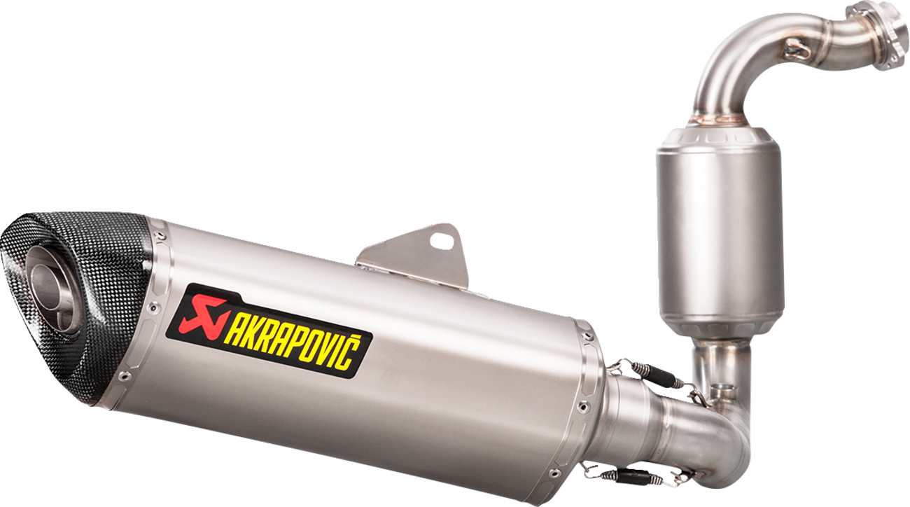 Escape Akrapovic - Race Exhaust - Stainless Steel