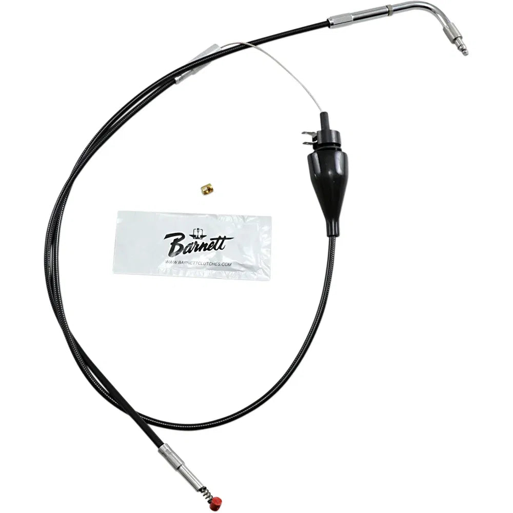 Cable de acelerador/ralentí de vinilo negro