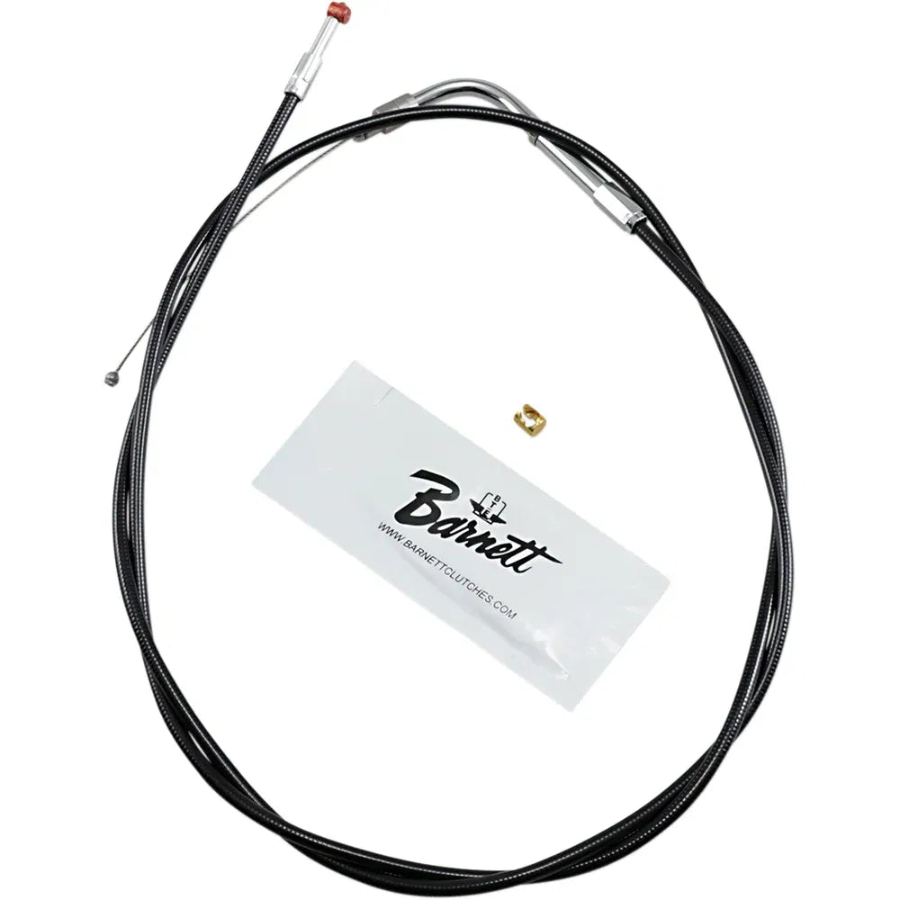 Cable de acelerador/ralentí de vinilo negro