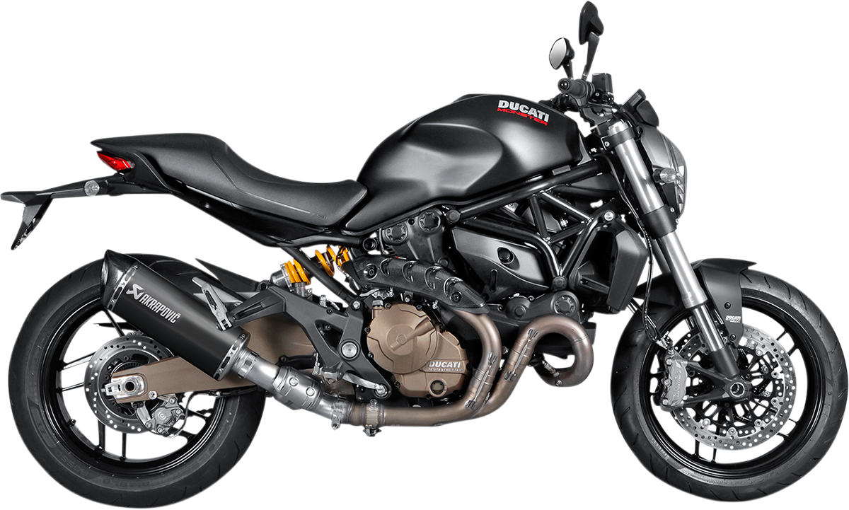 Escape Akrapovic - Slip-On Line Muffler - Titanium - Black