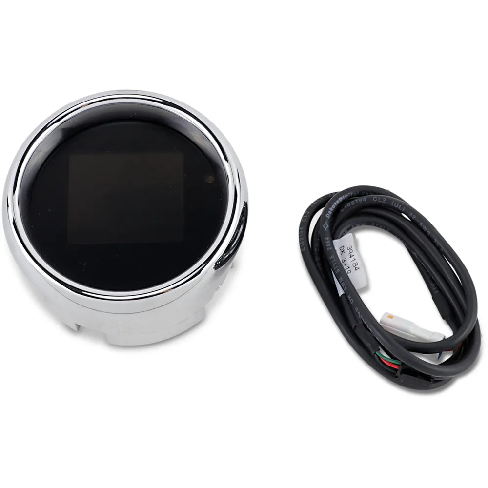 Tank Speedometer - Chrome Bezel - 3-3/8"