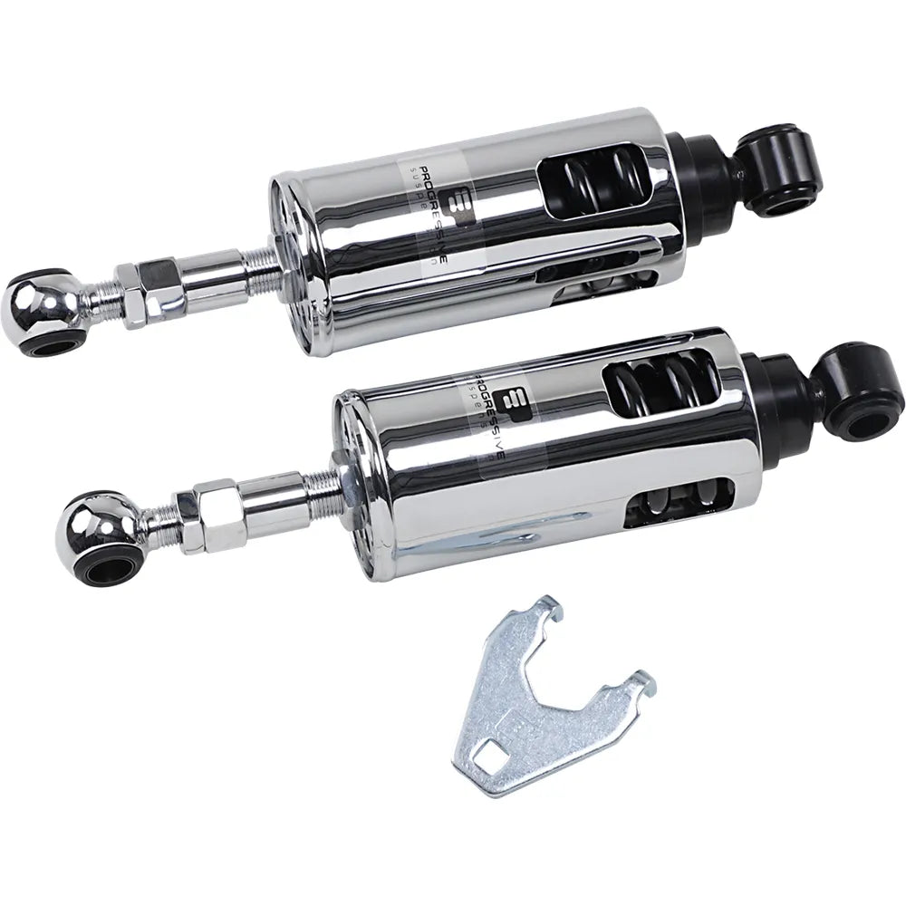 422 Series Adjustable Shocks - Chrome - Heavy-Duty99287737
