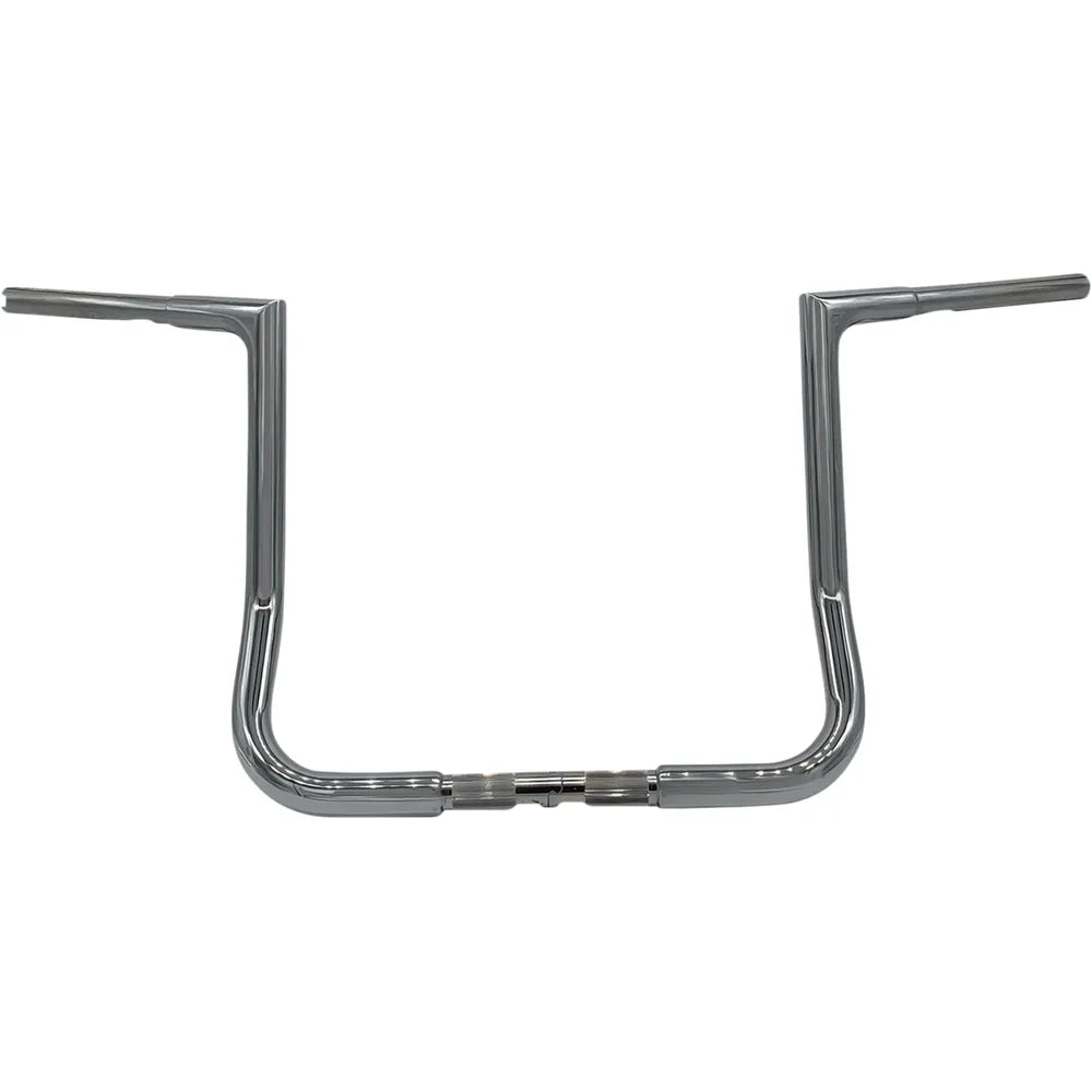 14" Chrome 1-1/4" Flat Top Handlebar