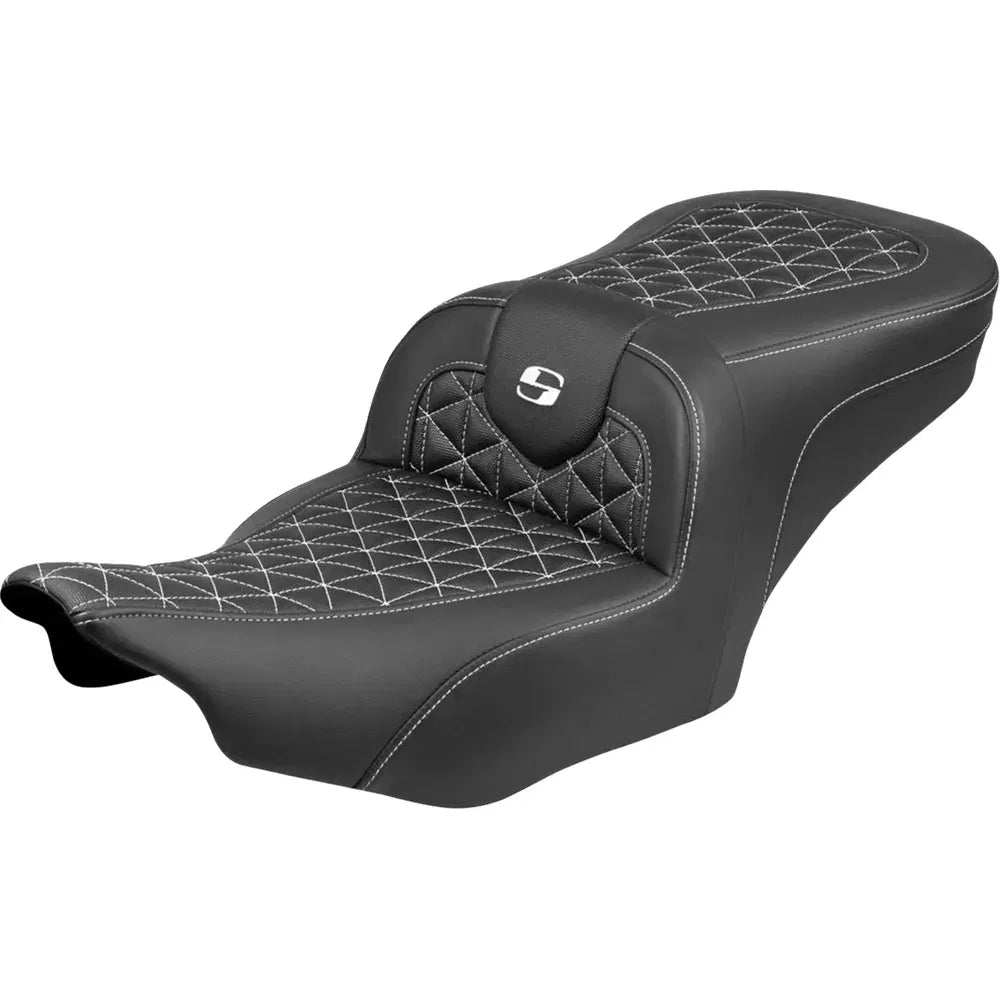 Asiento de alcance estándar Roadsofa™ - Asiento Roadsofa™ - sin respaldo - Costura blanca - FLH/FLT '23-'25
