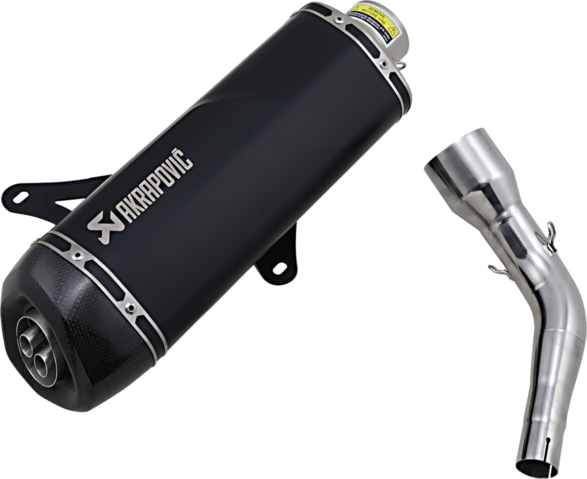 Escape Akrapovic - Muffler - Black - Stainless Steel - GTS/GTV