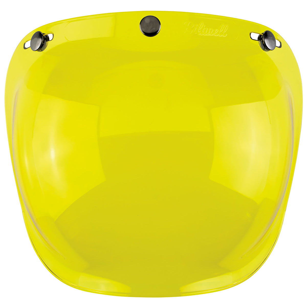 Burbuja de 3 broches para casco Biltwell - amarillo