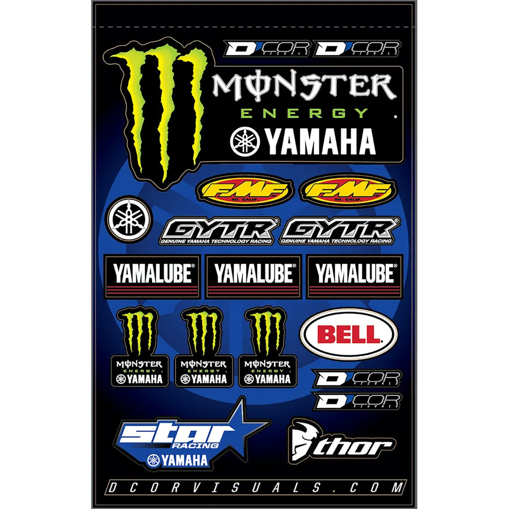 Decal Sheet - Star Yamaha Monster