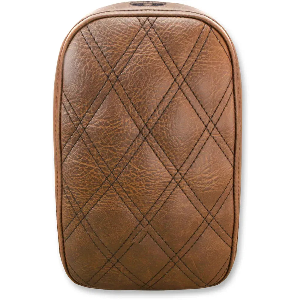 Lattice Stitched Pad - Brown - 6"