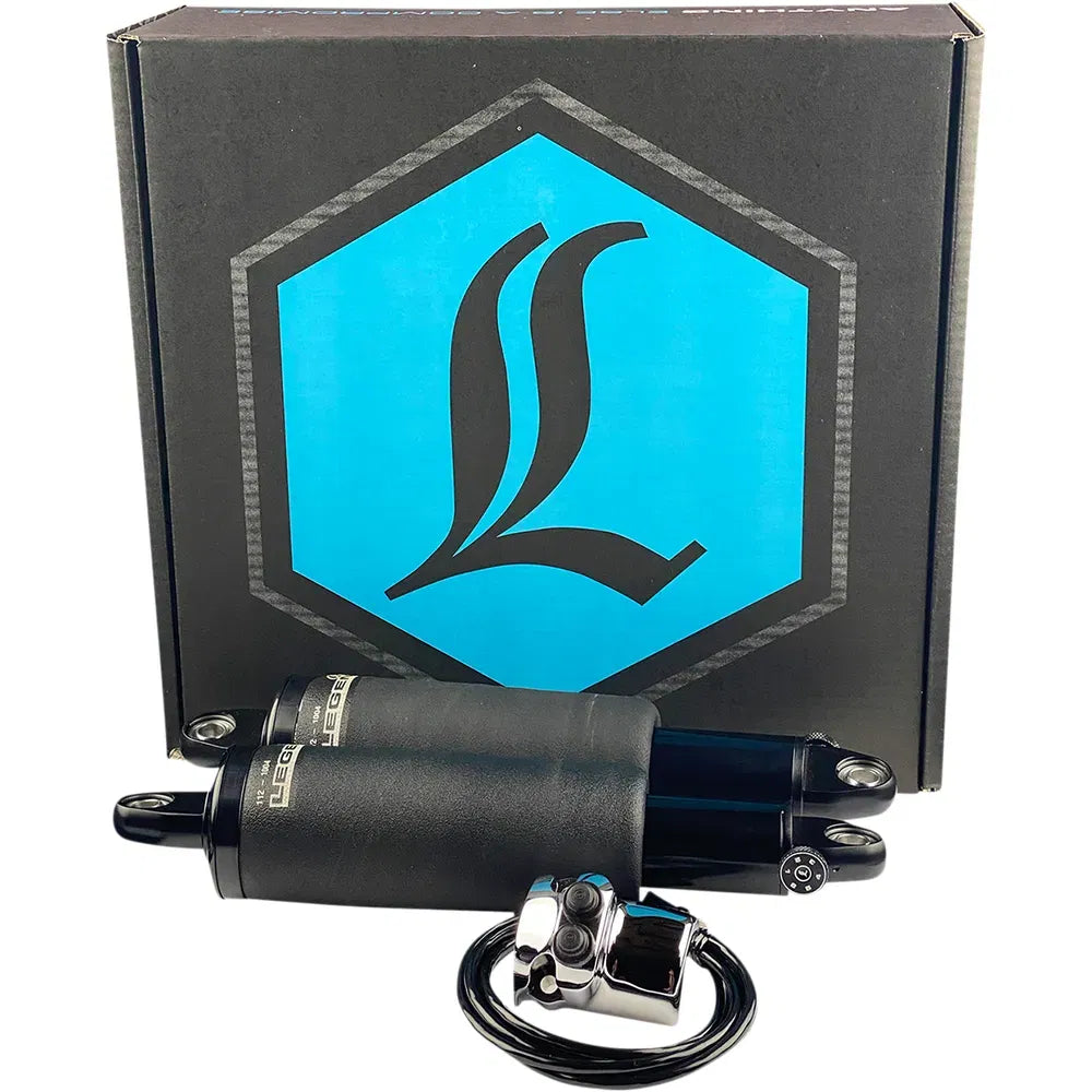 AIR-A FL Adjustable AIR Suspension - Chrome Handlebar Control - '15+ FLTRX/U
