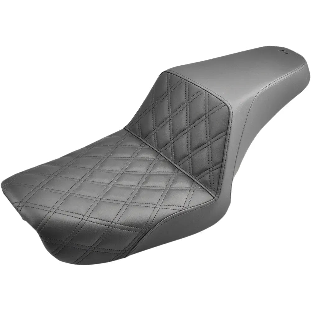Asiento Saddlemen Step-Up Front Lattice Stitch Dyna Black 0803-0530