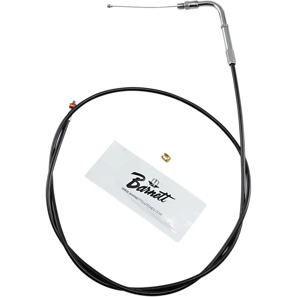 Cable de acelerador/ralentí de vinilo negro