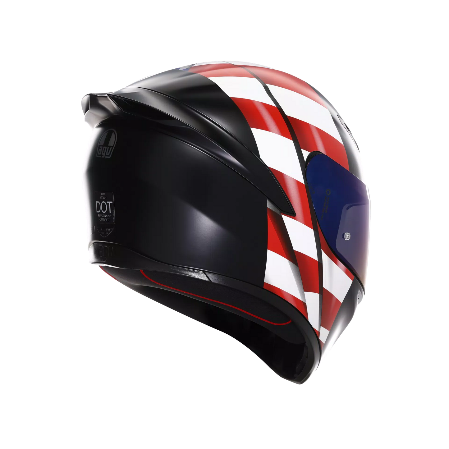 Casco AGV K1 S US Flag - Rojo/Blanco/Azul
