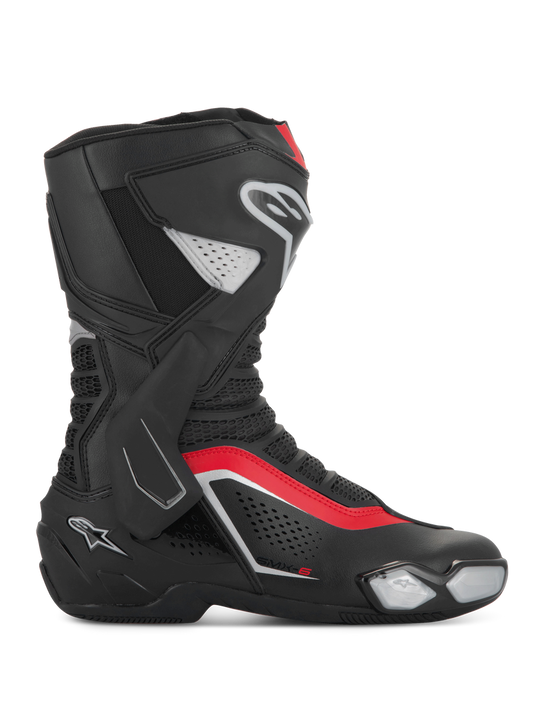 Botas Alpinestars SMX-6 V3 - Negro/Plata/Rojo