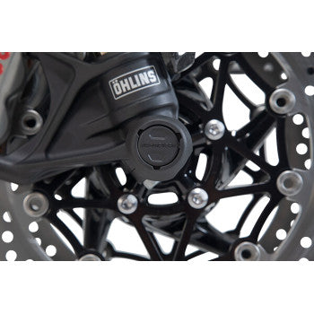 Axle Sliders - Front - Set - Triumph/Yamaha/Royal Enfield