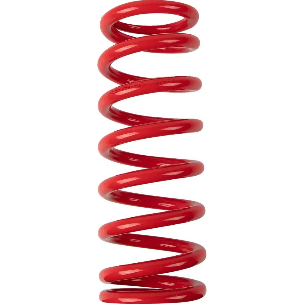 Resorte de choque - Resorte de choque - 64/66 mm OD - 63 n/mm - Rojo