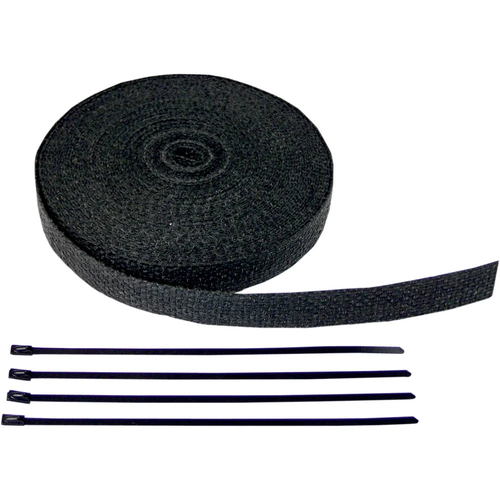 Exhaust Wrap Kit - Black - 1x50