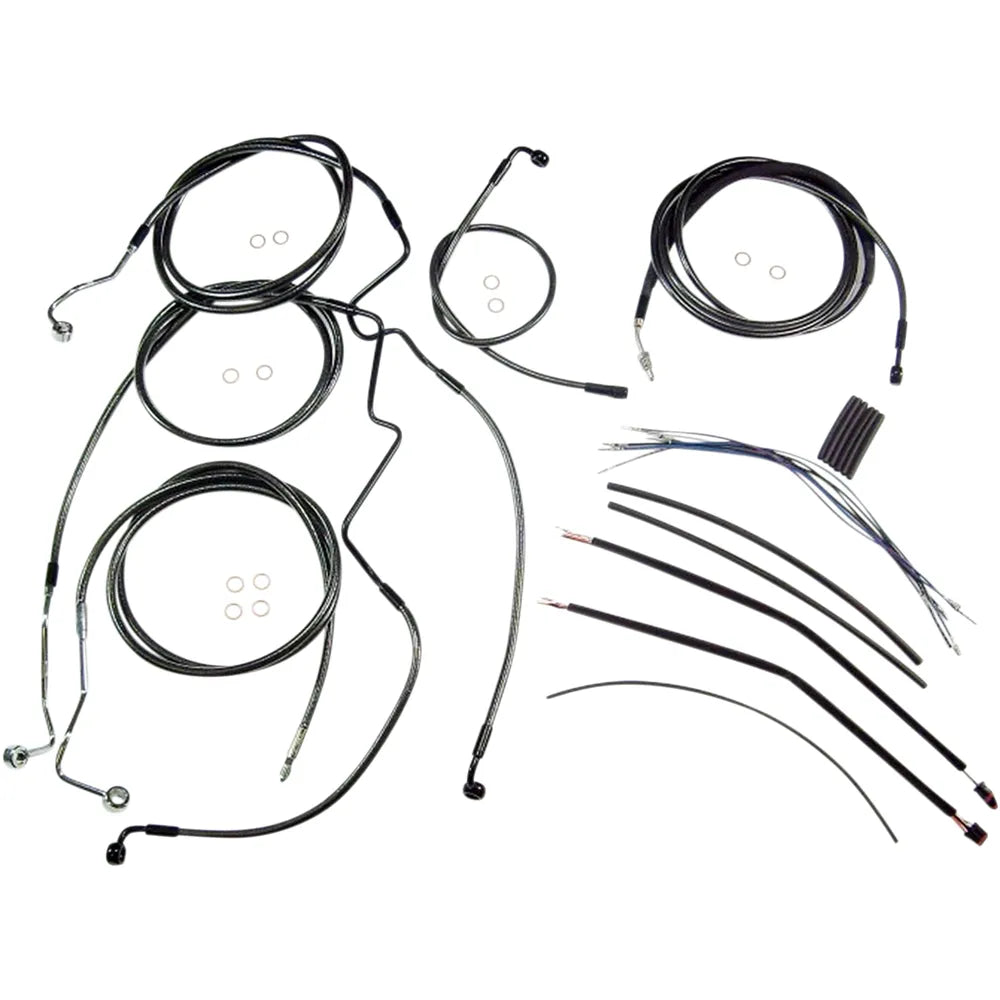 Kit de instalación de manillar de diseño Black Pearl™ - Kit de instalación de manillar de diseño Black Pearl™ - 12"-14" - FLTR '17-'20
