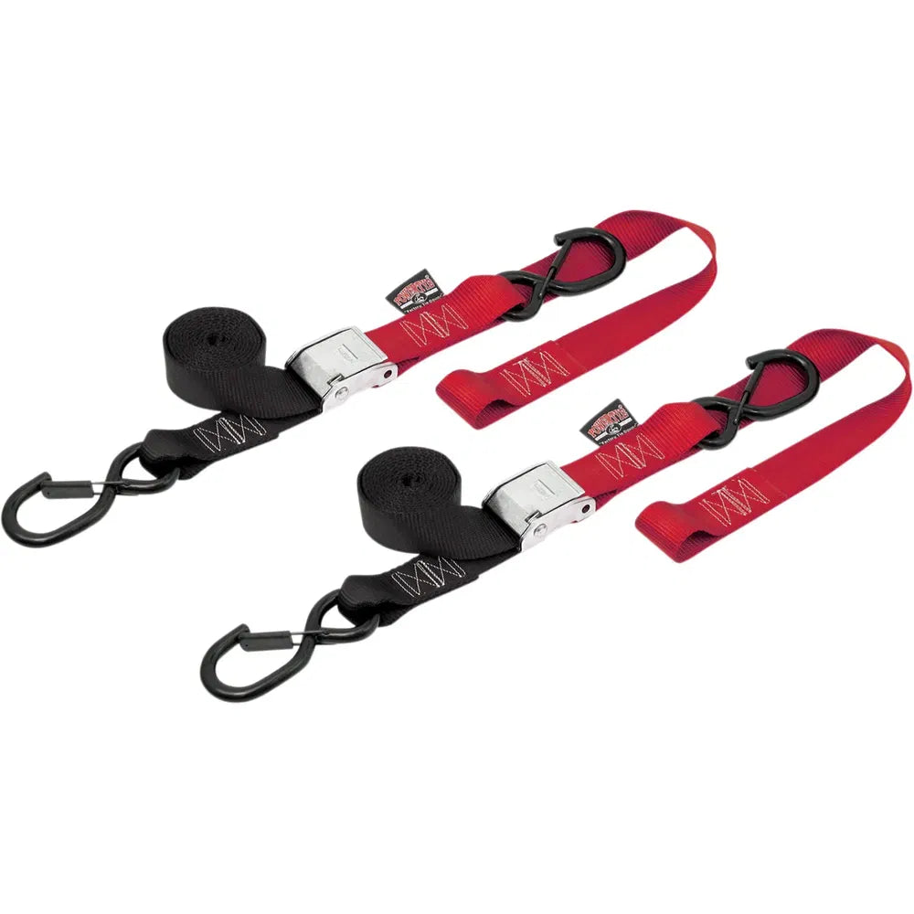 Cam Tie-Down - 1.5" - Black/Red