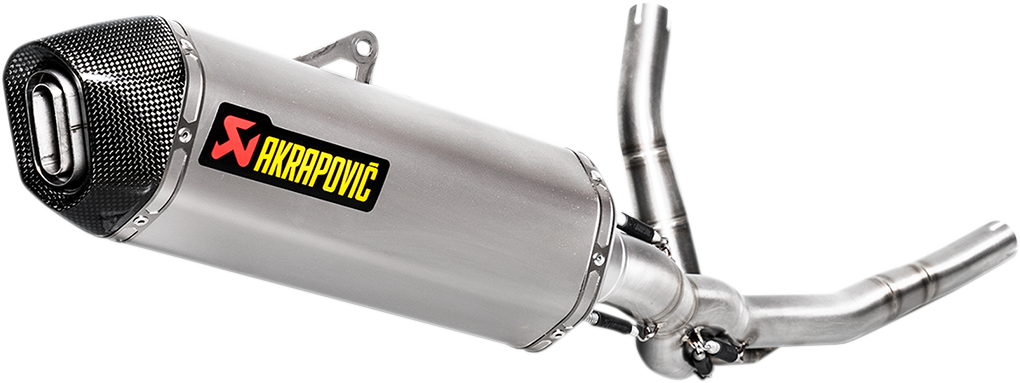 Escape Akrapovic - Race Exhaust - Stainless Steel/Titanium