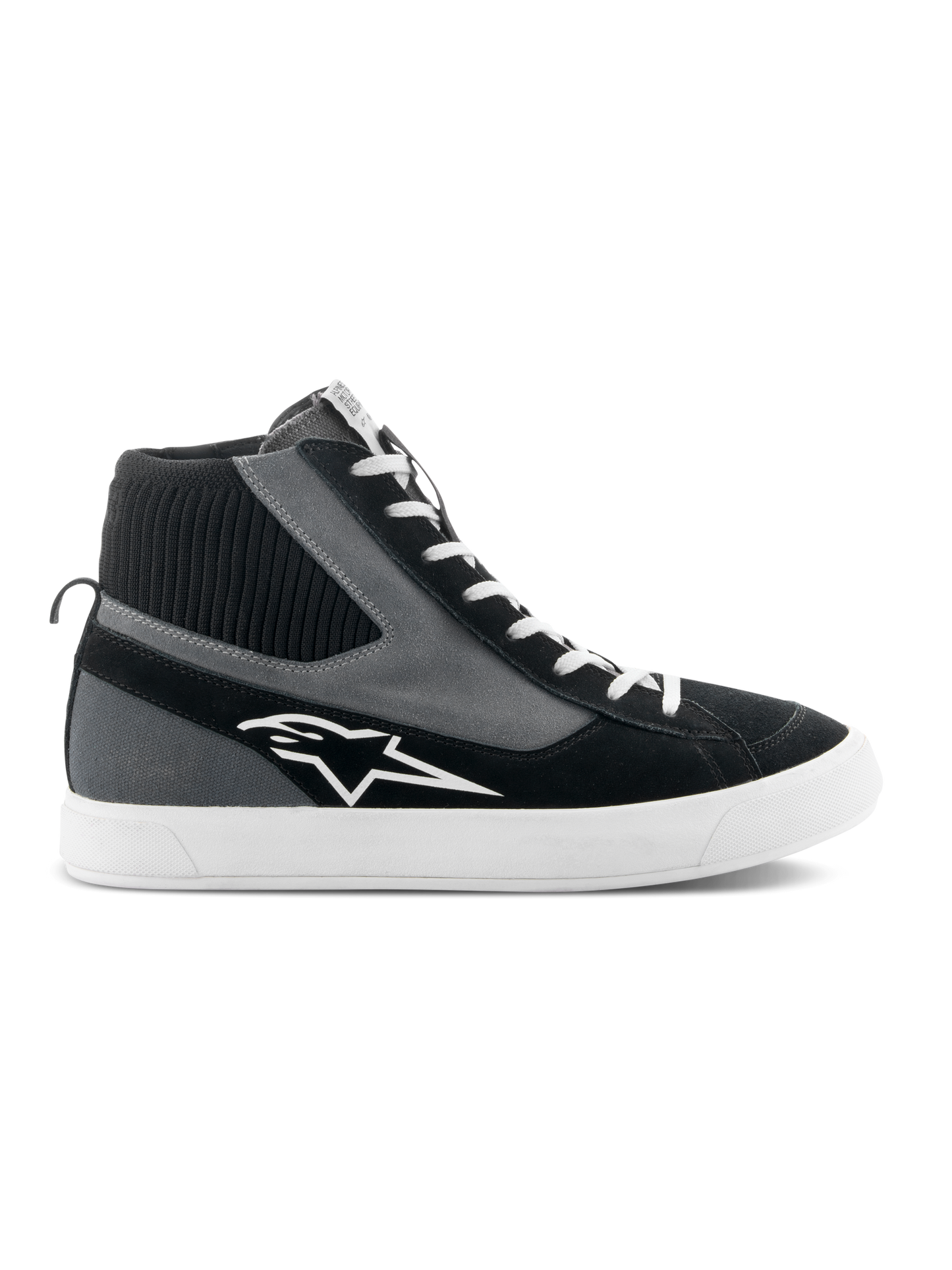 Tenis Stated Alpinestars - Negro/Gris/Blanco