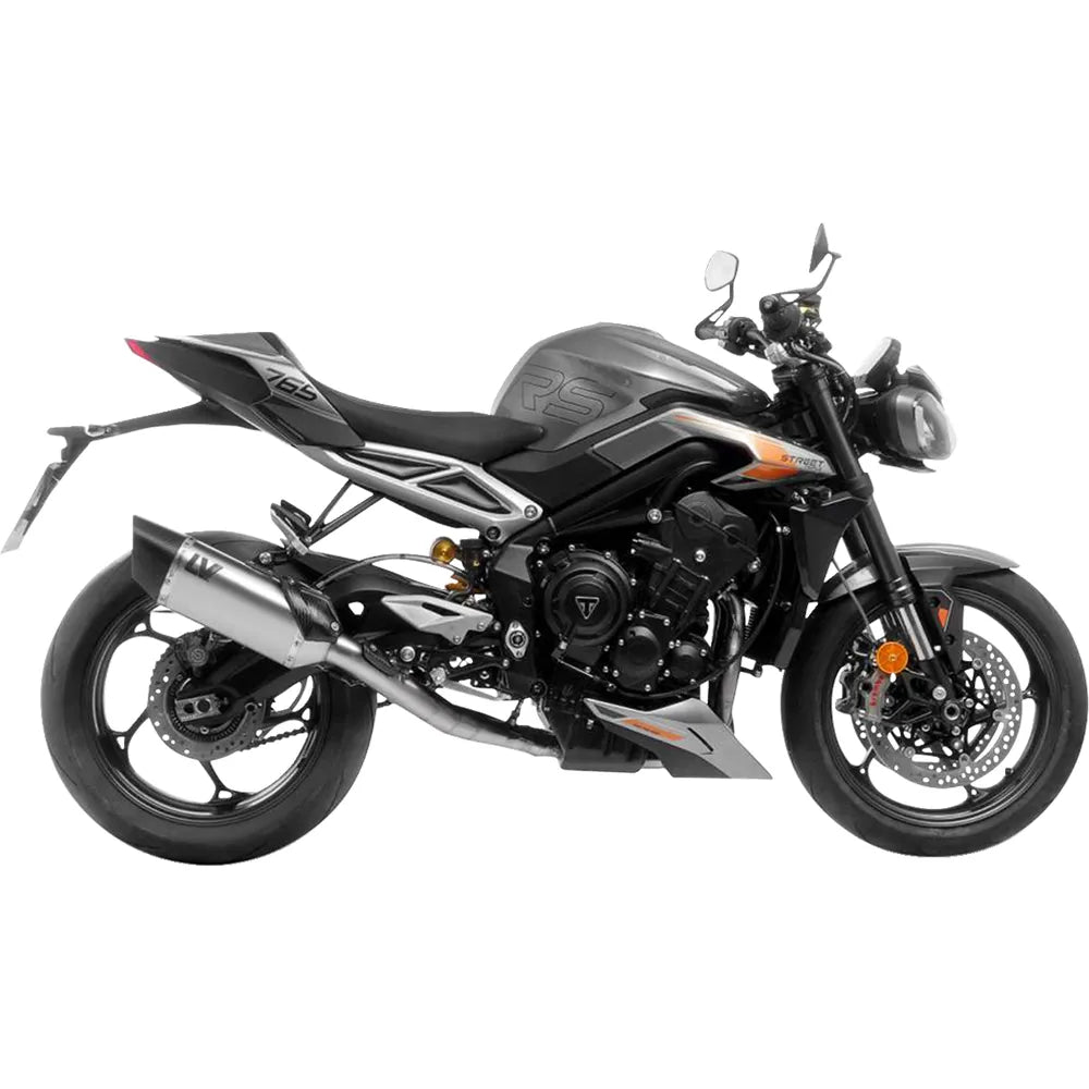Sistema de escape LV-14 R - Sistema de escape LV-14 R - 3 en 1 - Acero inoxidable - Street Triple 765 R/RS