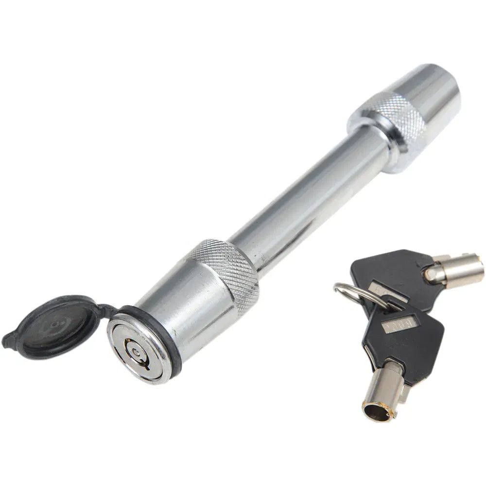 Receiver Lock - With Key - 5/8" - Chrome
