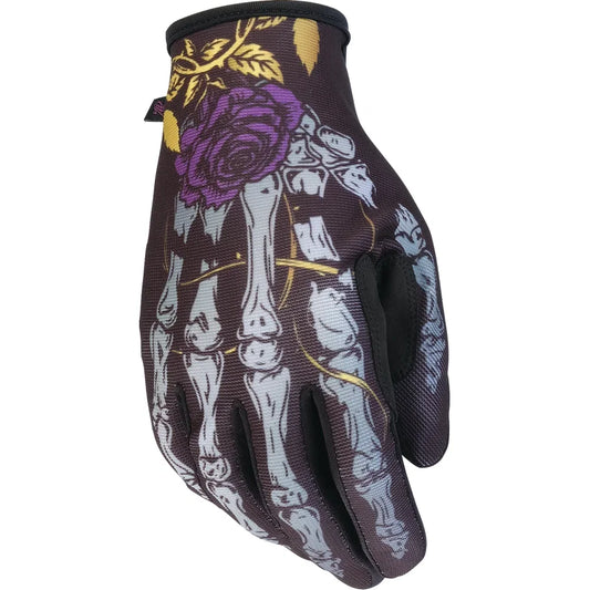 Guantes de hueso reflectantes para mujer