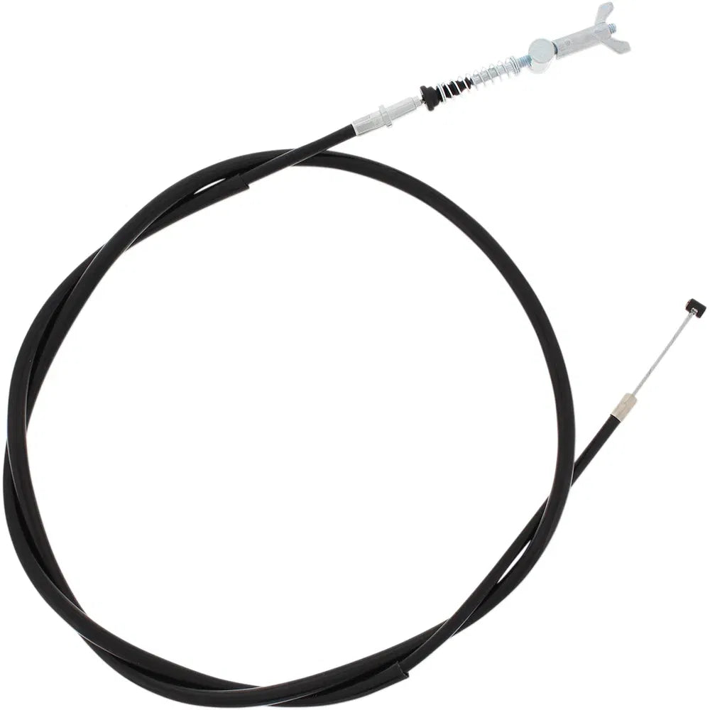 Cable de freno de vinilo negro.
