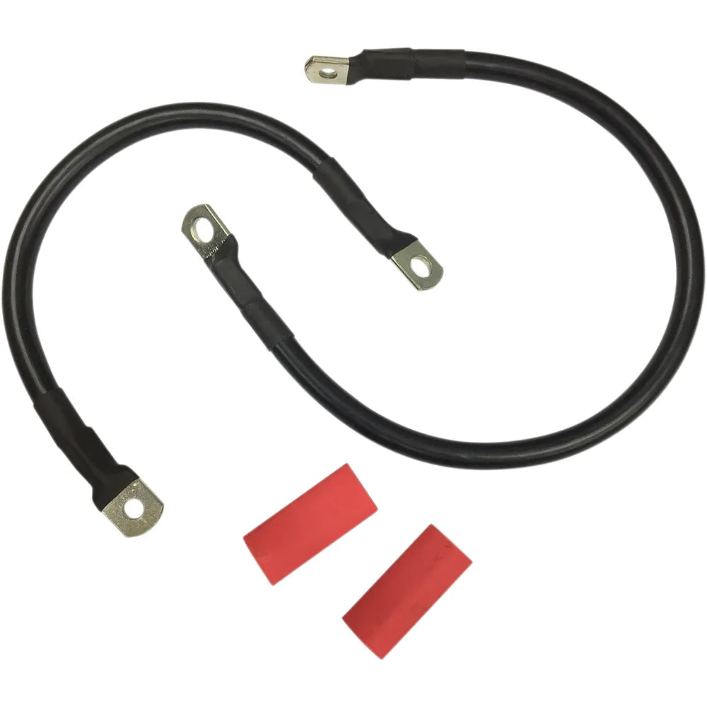Black Battery Cable Set - '86-'03 XL