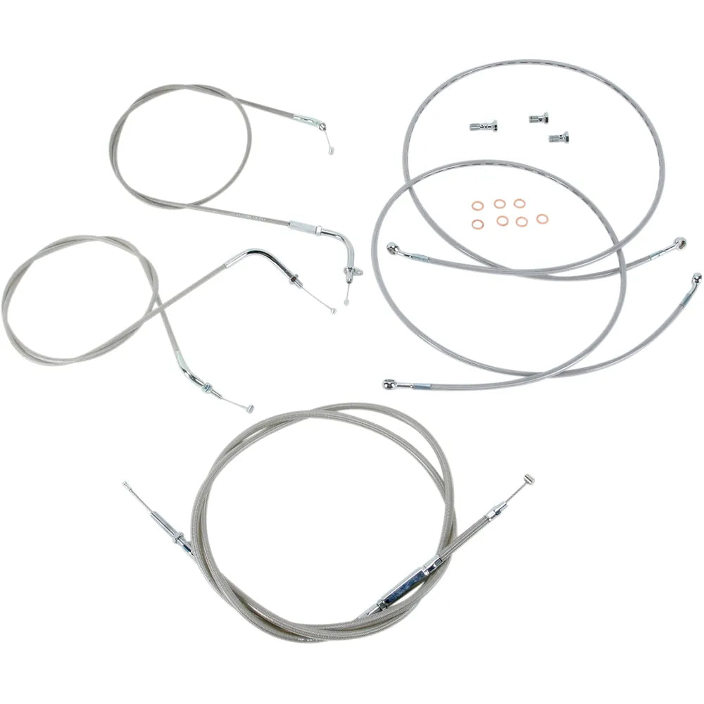 Cable Line Kit - 18" - 20" - XVS1300 - Stainless Steel