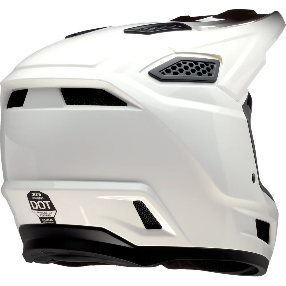 Casco dirt maxx blanco