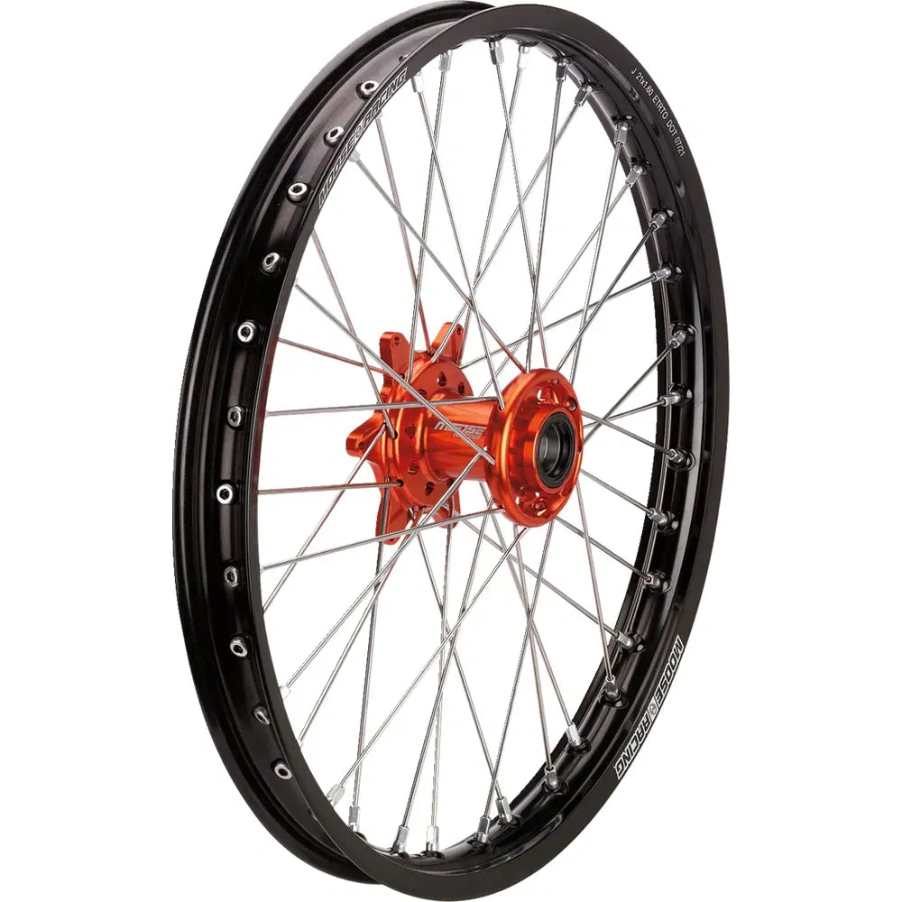 Rueda Completa SX-1 - Conjunto de ruedas - SX-1 - Completa - Delantera - Rueda Negra/Buje Naranja - 21x1.6 - KTM/Gas Gas/Husqvarna