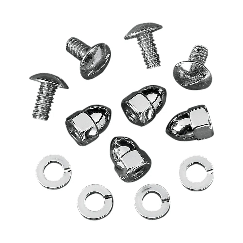 License Plate Fasteners - Acorn Nuts