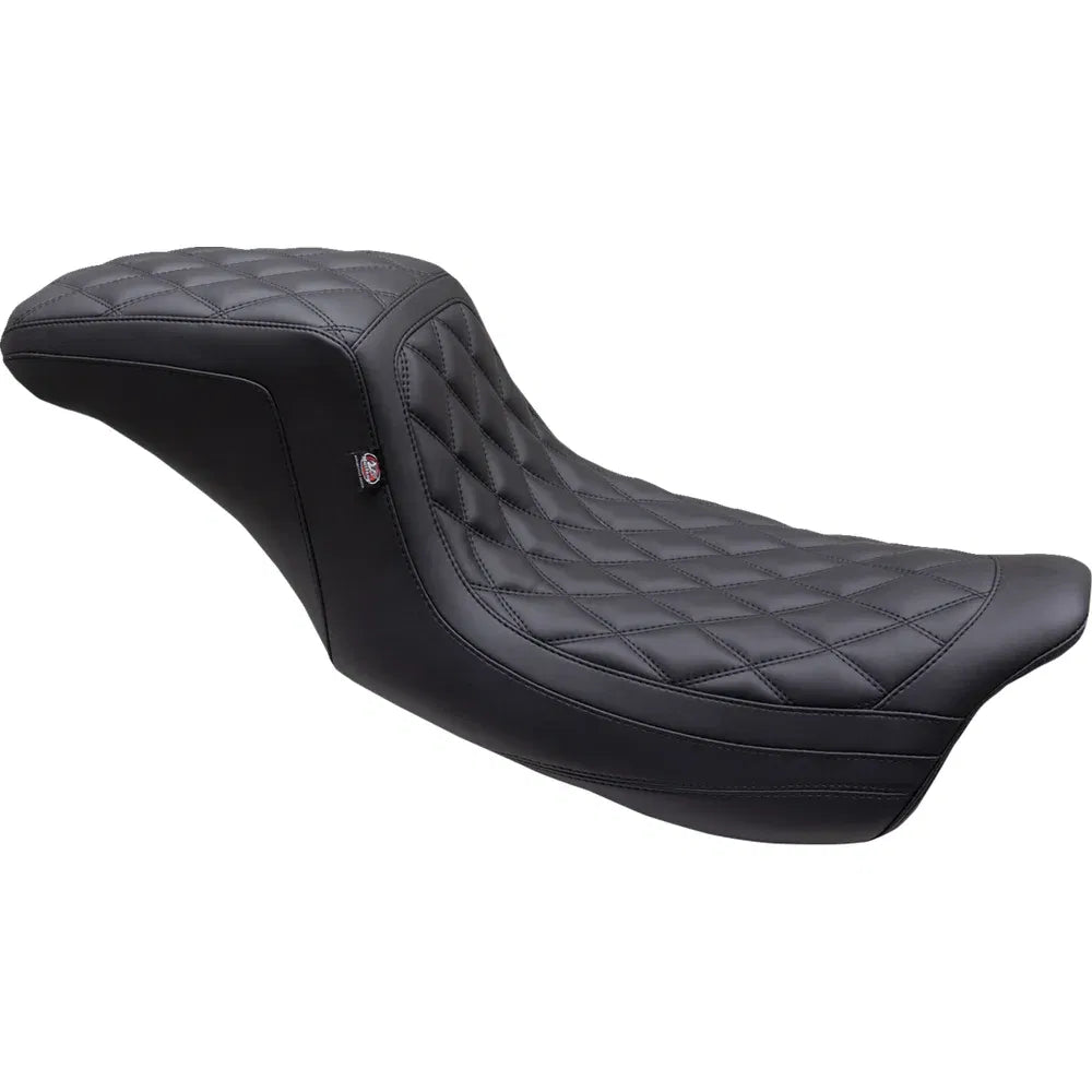 Asiento con respaldo cuadrado de doble diamante