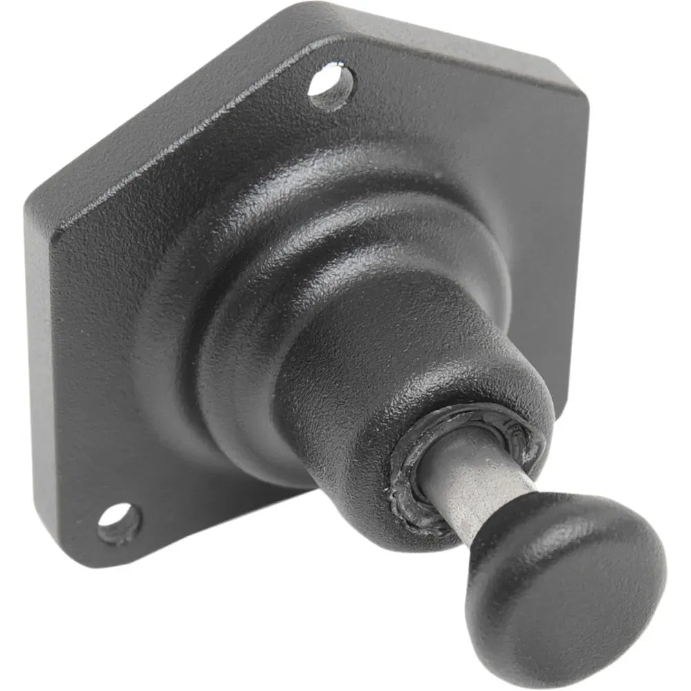 Solenoid End Cover - Starter Buttons - Black