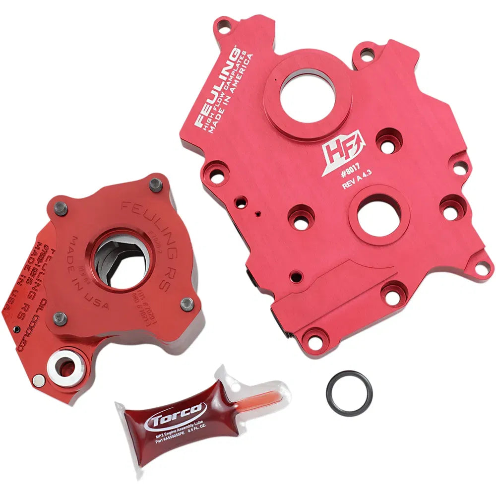 Race Oil Pump with Plate - M8