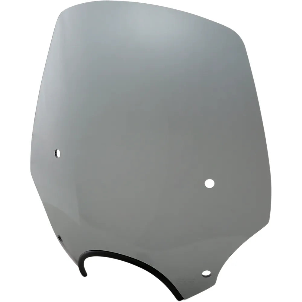 El Paso Windshield - 17" - 7" Headlight Cutout - Black Smoke