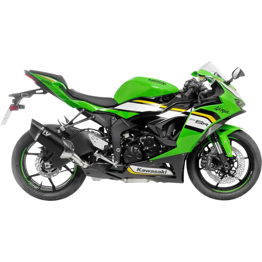 Silenciador deslizante LV-14 R Black Edition - Silenciador deslizante LV-14 R Black Edition - Kawasaki ZX-6R