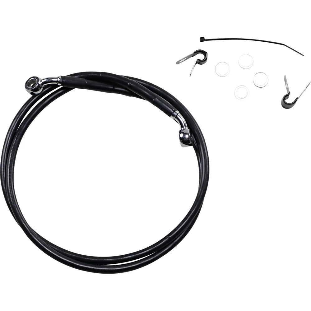 Línea de Freno de Delantera de 10" - Negro