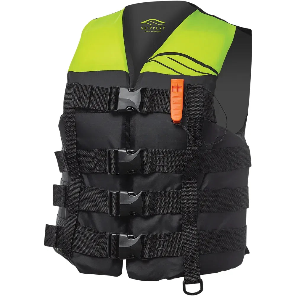 Hydro Nylon Vest - Black/Yellow - S/M
