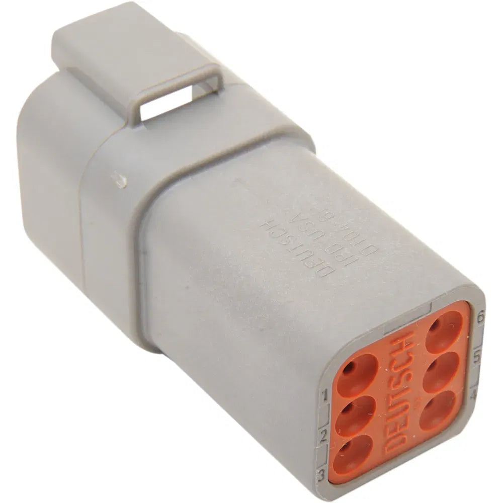 Deutsch Receptacle - 6 Pin - Gray
