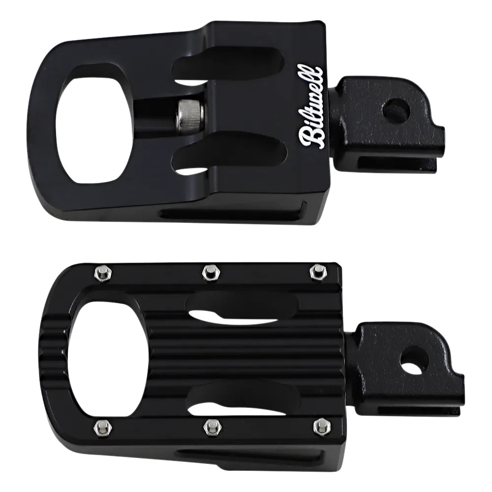 Punisher Footpeg - Driver - Black - M8