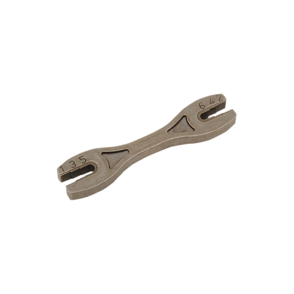 Llave para ajuste de rayos 6 en 1