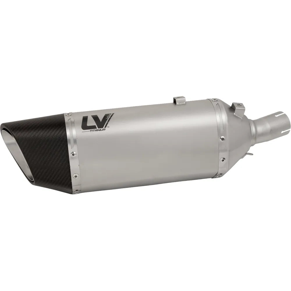 Silenciador Slip-On LV-14 R - Silenciador Slip-On LV-14 R - Titanio - Kawasaki Ninja 400/500