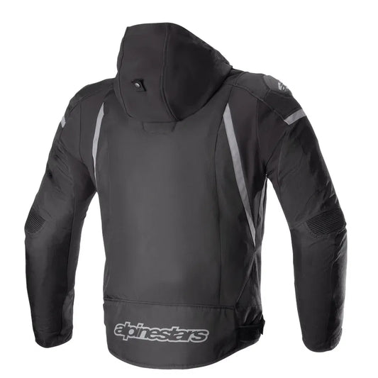 Chamarra Impermeable Alpinestars Zaca - Negro/Gris