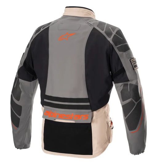 Chamarra Alpinestars AMT 10-R Drystar® XF - Gris/Arena/Naranja