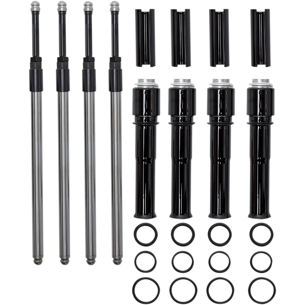 Quickee Pushrods - Black - Twin Cam